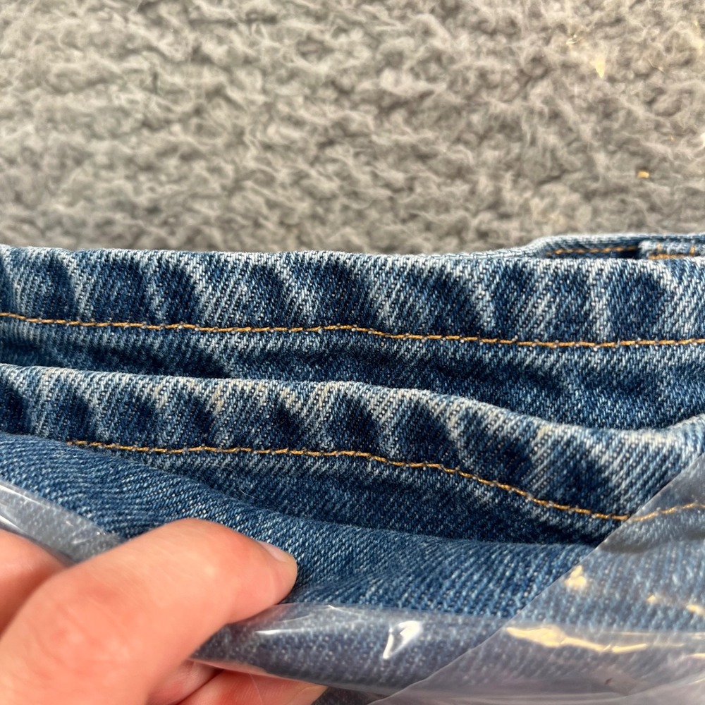 LL Bean Original Fit Jeans Womens 16 MT Blue Denim Straight Leg 100% Cotton - Picture 13 of 13